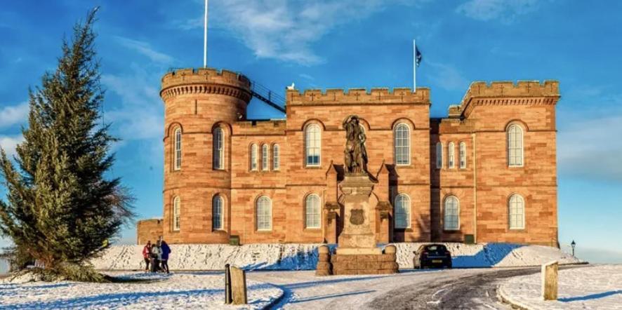 Villa The Castle Front Nest Inverness Exterior foto